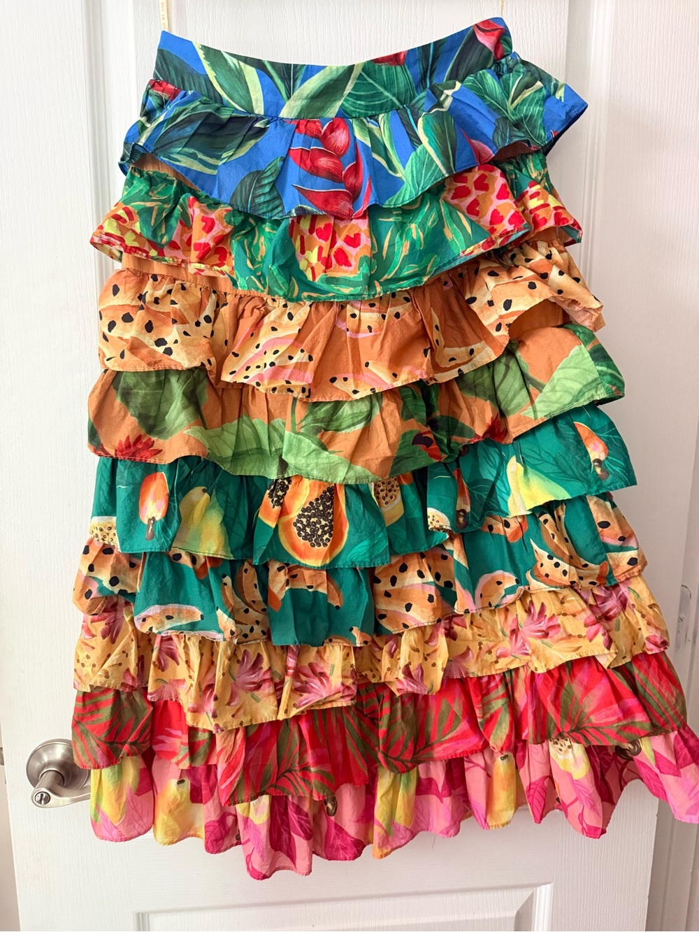 Farm Rio Tiered Skirt
